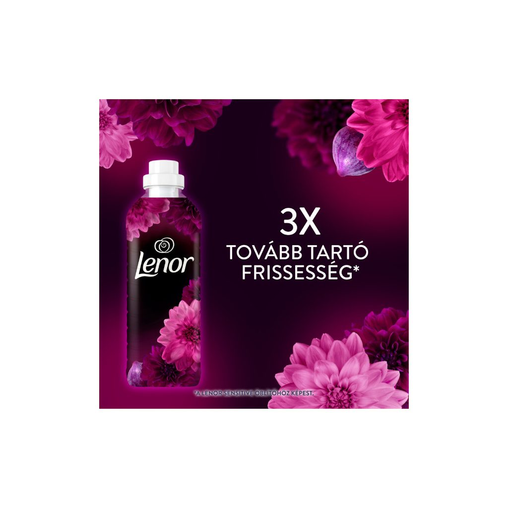 INGYENES SZÁLLÍTÁS - Lenor Lotus & Diamond öblítő 8x1,239 liter (472 mosás)