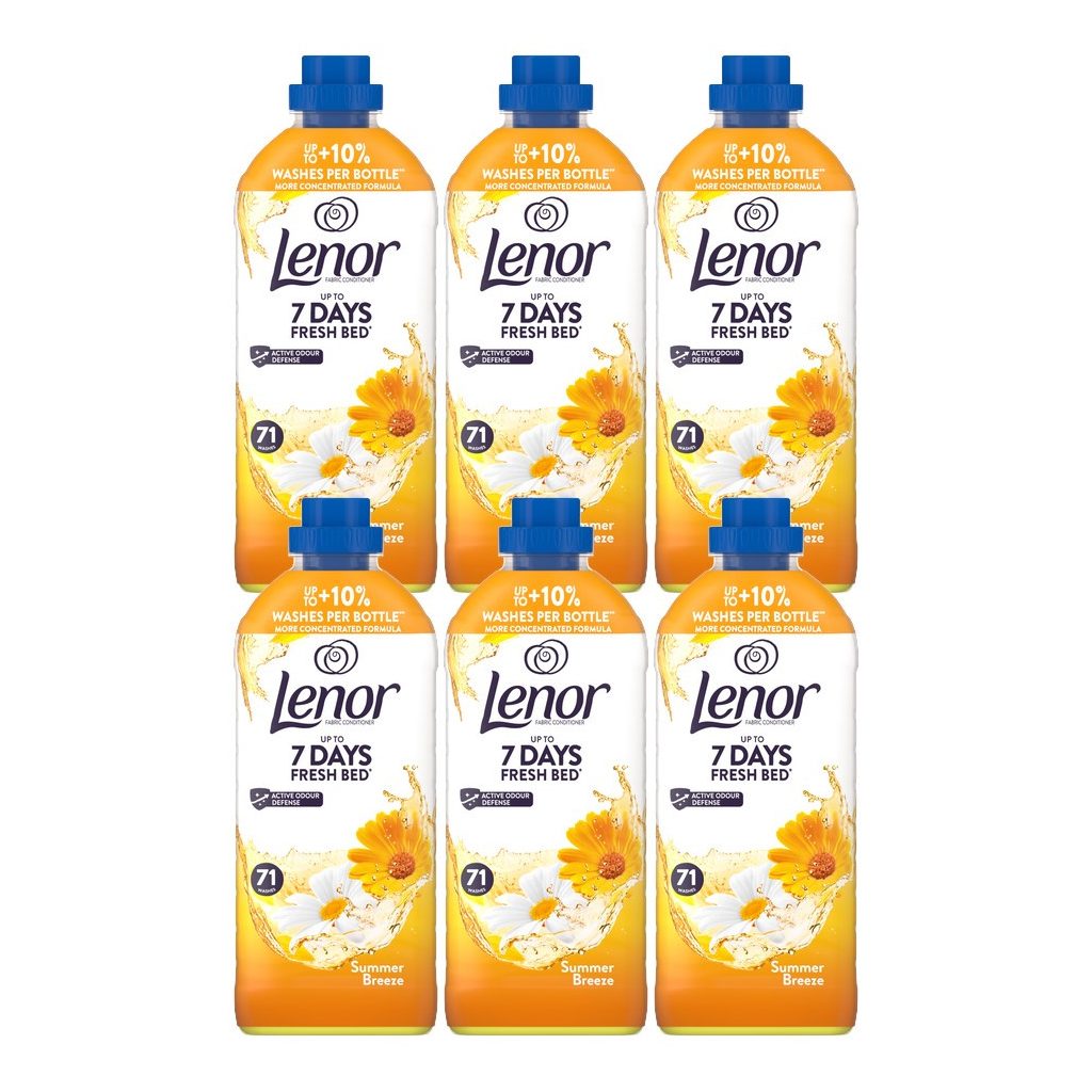 Lenor Summer Breeze öblítő 6x1,491 liter (426 mosás)