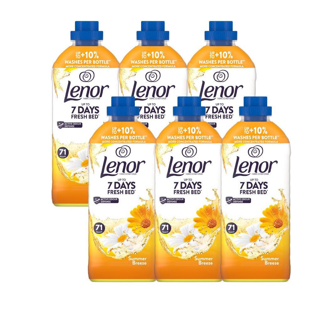 Lenor Summer Breeze öblítő 6x1,491 liter (426 mosás)