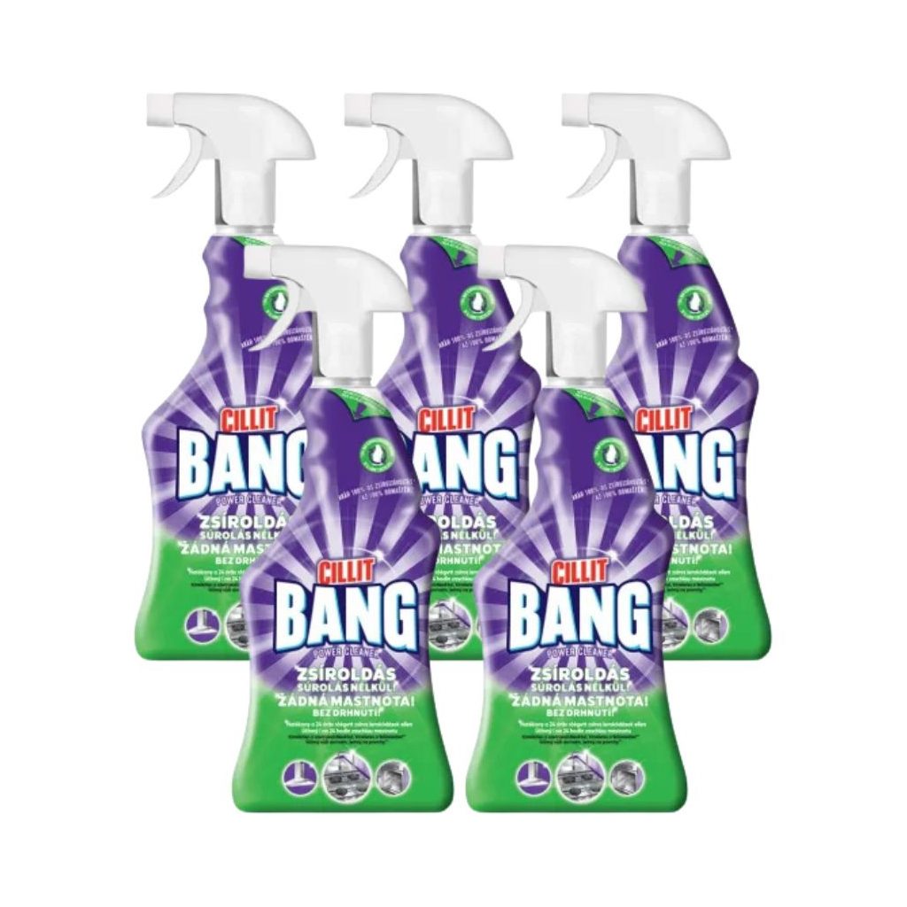 Cillit Bang Univerzális zsíroldó (5x750 ml)