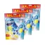 Domestos Power5 WC frissítő blokk mix, Lime / Ocean (3x6x50 g)