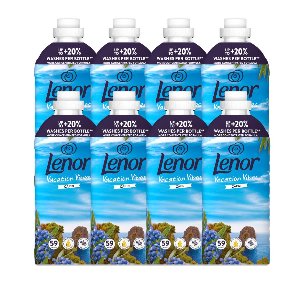 INGYENES SZÁLLÍTÁS - Lenor Capri öblítő 8x1,239 liter (472 mosás)
