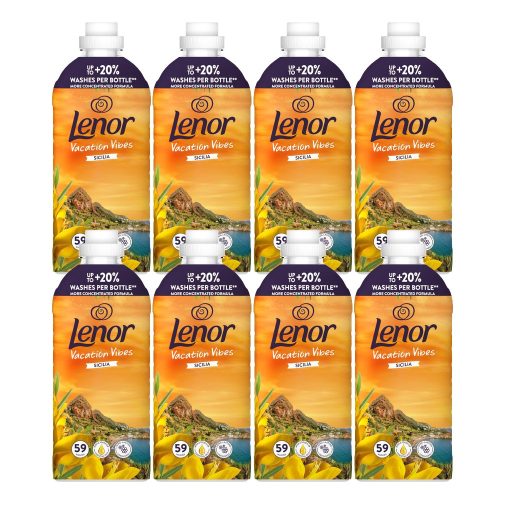 INGYENES SZÁLLÍTÁS - Lenor Sicilia öblítő 8x1,39 liter (472 mosás)