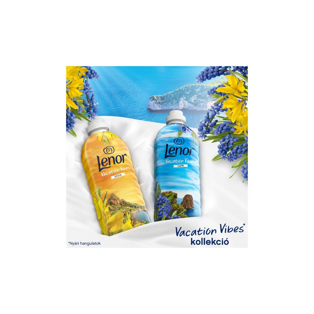 INGYENES SZÁLLÍTÁS - Lenor Sicilia öblítő 8x1,39 liter (472 mosás)