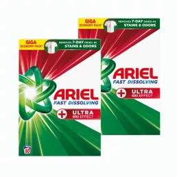   INGYENES SZÁLLÍTÁS - Ariel Ultra Oxi Effect Mosópor 8,8 kg (160 mosáshoz)