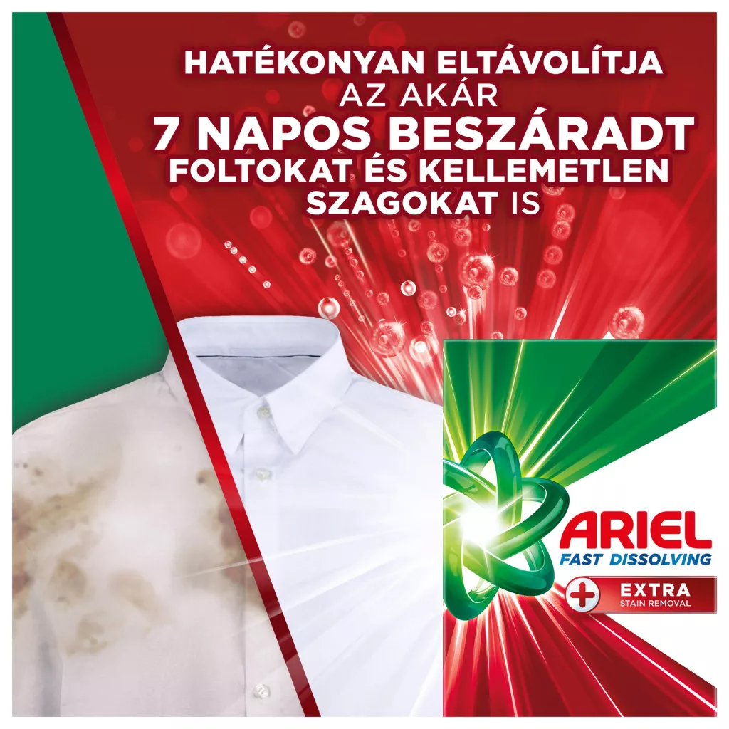 INGYENES SZÁLLÍTÁS - Ariel Ultra Oxi Effect Mosópor 8,8 kg (160 mosáshoz)