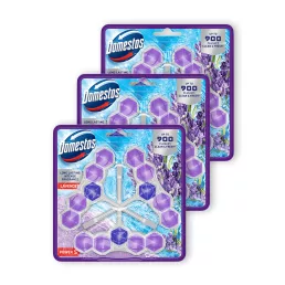 Domestos Power5 WC frissítő blokk, Lavender (3x3x50 g)