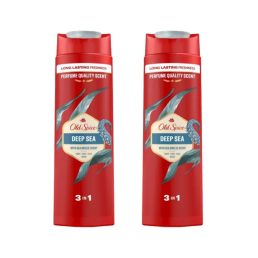   Old Spice Deep Sea 3 az 1-ben tusfürdő és sampon (2x400 ml)
