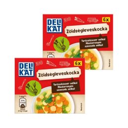 Delikát Zöldségleves kocka (2x60 g)