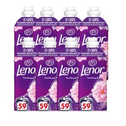   INGYENES SZÁLLÍTÁS - Lenor Floral Bouquet öblítő 8x1,239 liter (472 mosás)