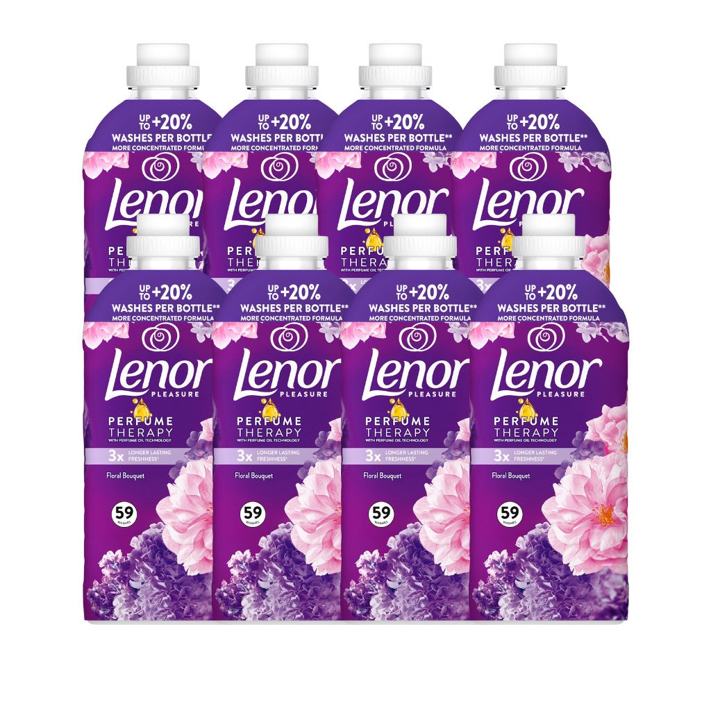 INGYENES SZÁLLÍTÁS - Lenor Floral Bouquet öblítő 8x1,239 liter (472 mosás)