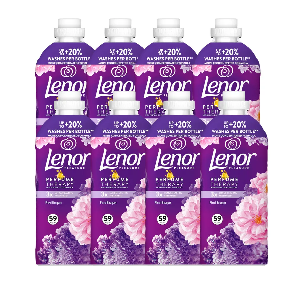 Lenor Floral Bouquet öblítő 8x1,239 liter (472 mosás)