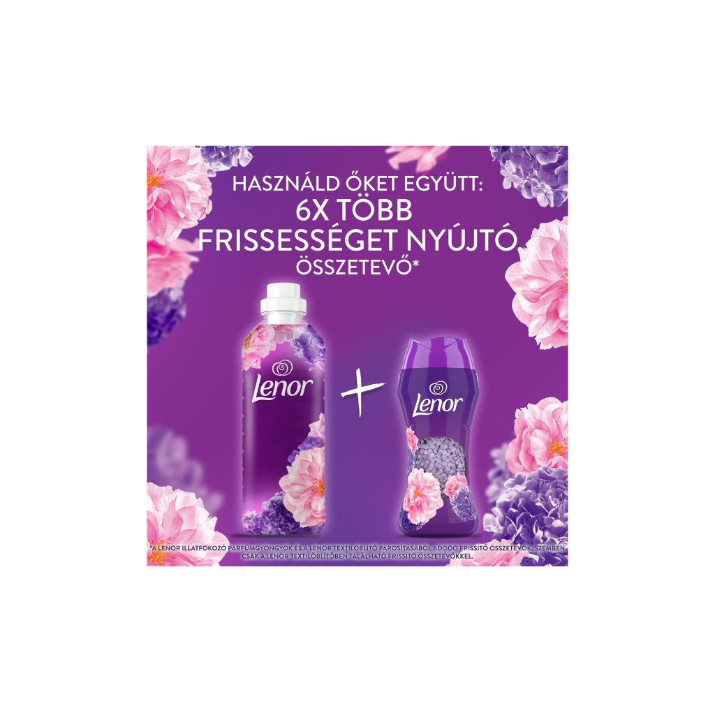 INGYENES SZÁLLÍTÁS - Lenor Floral Bouquet öblítő 8x1,239 liter (472 mosás)