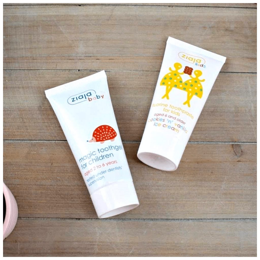ZIAJA Gyermek mágikus fogkrém 2-6 éves korig (3x50 ml)