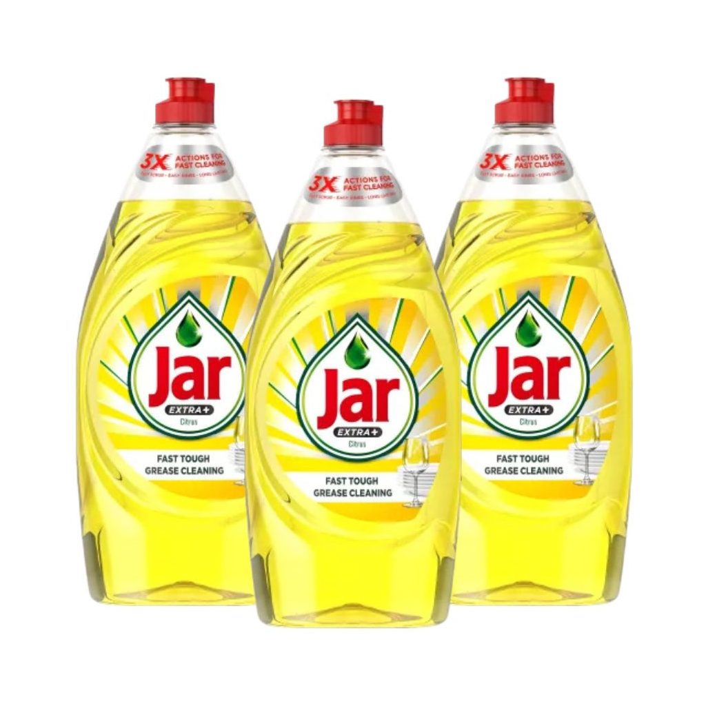 Jar Extra+ mosogatószer citrus illattal (3x900 ml)