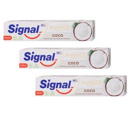 Signal Nature Elements kókusz ízű fogkrém (3x75 ml)