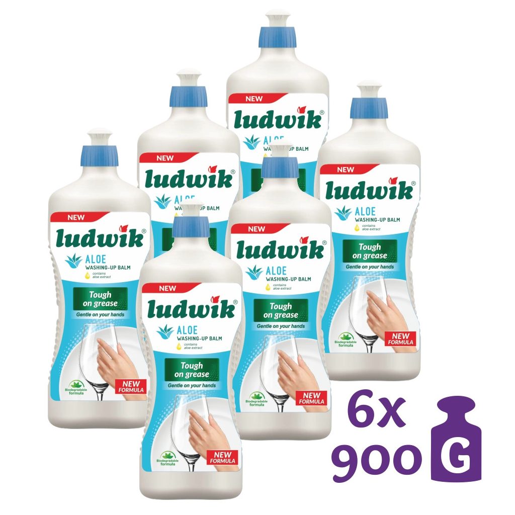 Ludwik mosogatószer Aloe Vera (6x900g)