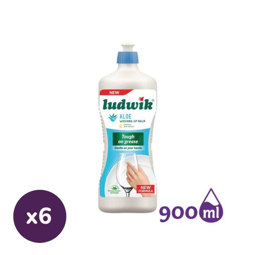 Ludwik mosogatószer Aloe Vera (6x900g)