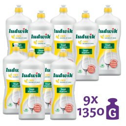 Ludwik mosogatószer citrom illattal (9x1350g)
