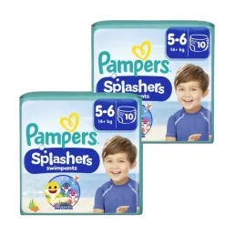   Pampers Splashers úszópelenka, méret: 5-6 (14 kg+), 1+1, 20 db
