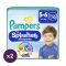 Pampers Splashers úszópelenka, méret: 5-6 (14 kg+), 1+1, 20 db + ajándék Mancs Őrjárat törölköző