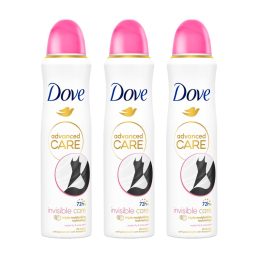 Dove Invisible Care izzadásgátló aeroszol (3x150 ml)