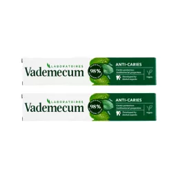 Vademecum Anti-caries fogkrém (2x75 ml)