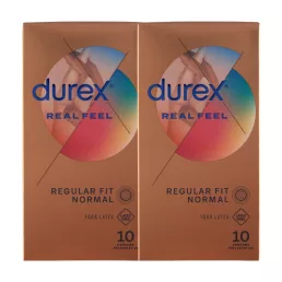 Durex Real Feel latexmentes óvszer (2x10 db)