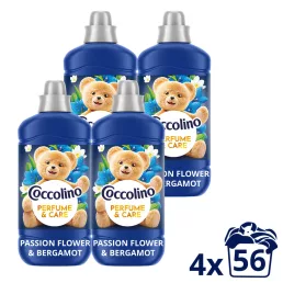   Coccolino Perfume & Care Passion Flower & Bergamot öblítő 4x1288 ml (224 mosás)
