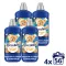 Coccolino Perfume & Care Passion Flower & Bergamot öblítő 4x1288 ml (224 mosás)