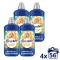 Coccolino Perfume & Care Waterlily & Grapefruit öblítő 4x1288 ml (224 mosás)