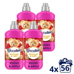   Coccolino Perfume & Care Peony & Apple öblítő 4x1288 ml (224 mosás)