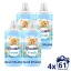 Coccolino Fresh Blue Splash öblítő 4x1403 ml (244 mosás)