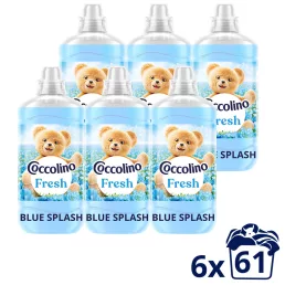 Coccolino Fresh Blue Splash öblítő 6x1403 ml (366 mosás)