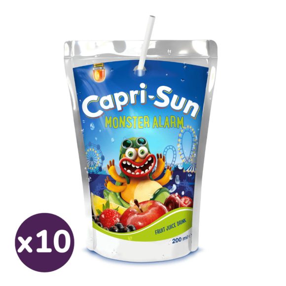 Capri-Sun vegyes gyümölcsital - Monster Alarm (10x200 ml)