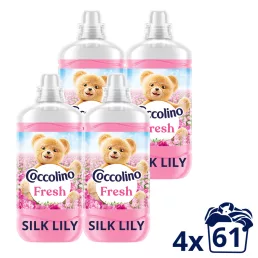 Coccolino Fresh Silk Lily öblítő 4x1403 ml (244 mosás)