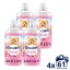 Coccolino Fresh Silk Lily öblítő 4x1403 ml (244 mosás)
