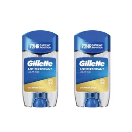   Gillette Champion Gold izzadásgátló stift dezodor (2x70 ml)