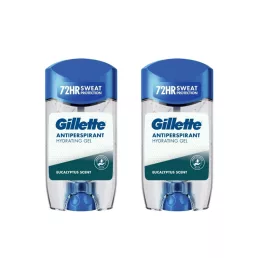   Gillette Eucalyptus Scent hidratáló izzadásgátló stift dezodor (2x70 ml)