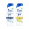 Head & Shoulders Classic Clean 2in1 korpásodás elleni sampon és balzsam (400 ml) + Citrus Fresh 2in1 korpásodás elleni sampon és balzsam (400 ml)