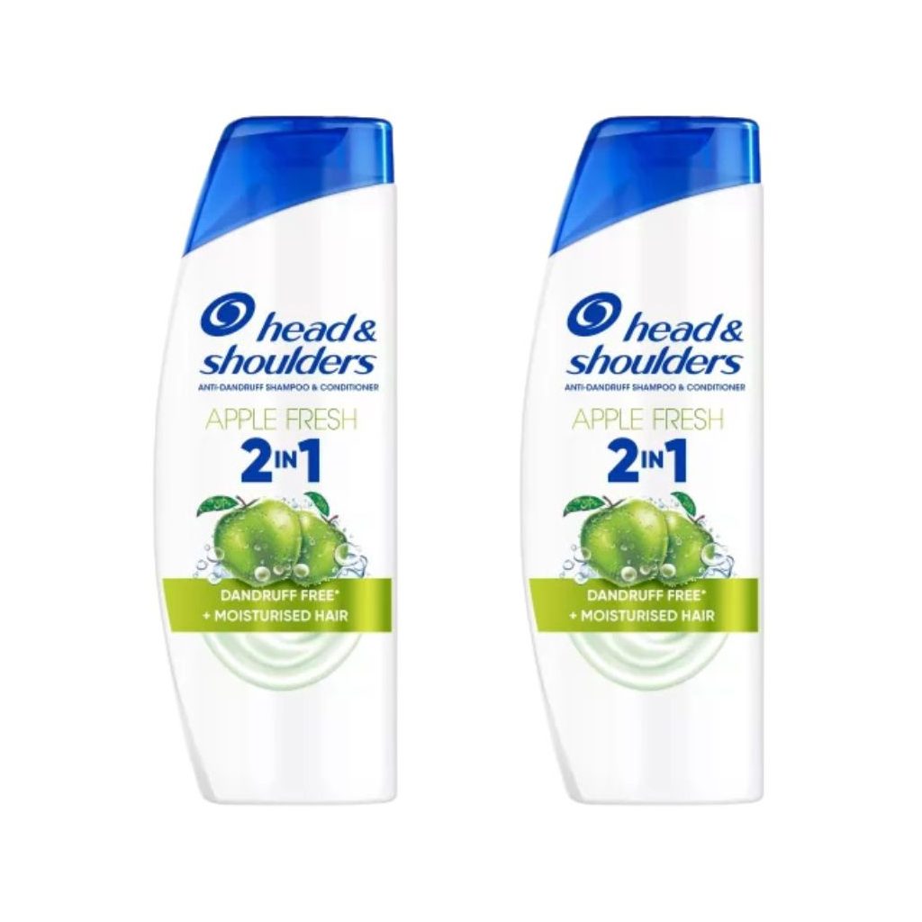 Head & Shoulders Apple Fresh 2az1-ben korpásodás elleni sampon (2x330 ml)