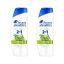 Head & Shoulders Apple Fresh 2az1-ben korpásodás elleni sampon (2x330 ml)