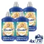 Coccolino Perfume & Care Waterlily & Grapefruit öblítő 4x1610 ml (280 mosás)