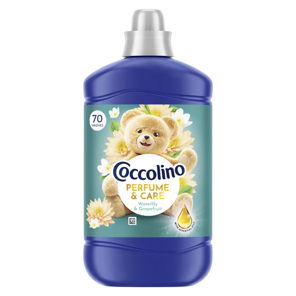 Coccolino Perfume & Care Waterlily & Grapefruit öblítő 4x1610 ml (280 mosás)