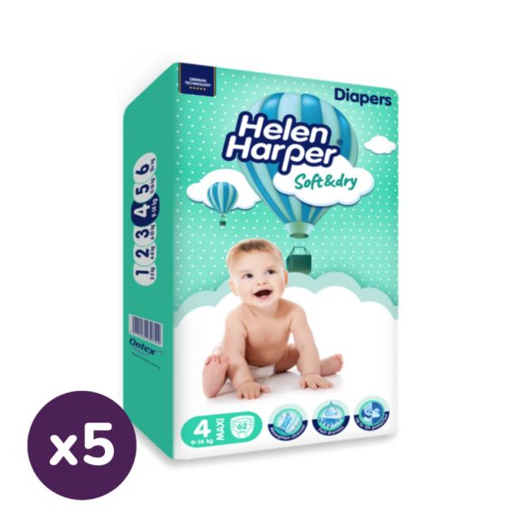 Helen Harper Baby pelenka, Maxi 4, 9-14 kg, HAVI PELENKACSOMAG 310 db