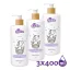 Violeta Double Care habfürdő (3x400 ml)