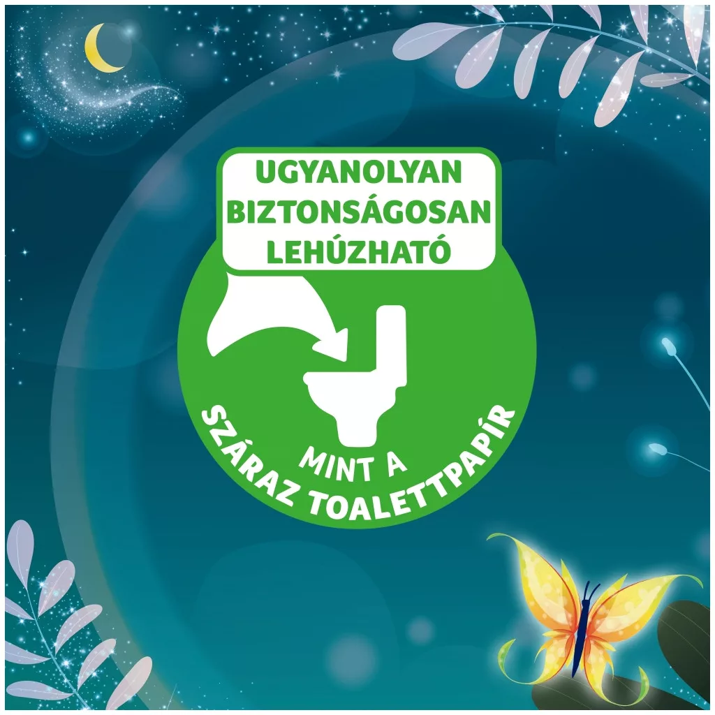 Zewa Magic Garden illatosított nedves toalettpapír (3x42 db)