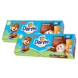   Dörmi csokoládés krémmel töltött puha piskóta (10x30 g)