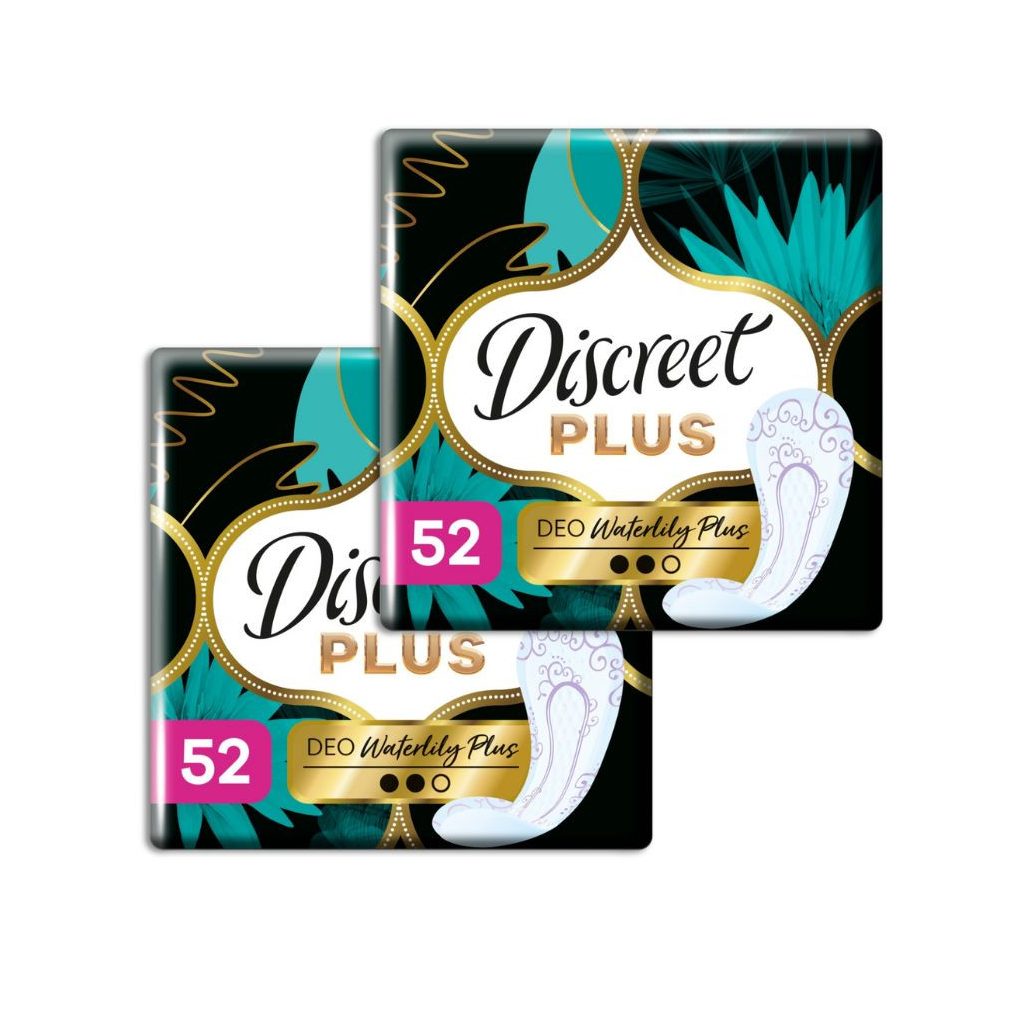 Always Discreet ZonePlus Waterlily Tisztasági Betét (2x52 db)