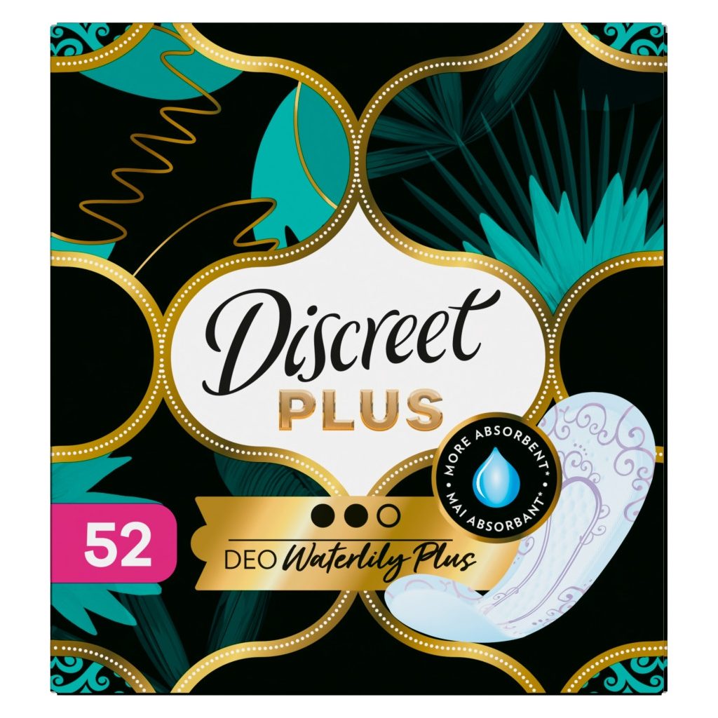 Always Discreet ZonePlus Waterlily Tisztasági Betét (2x52 db)